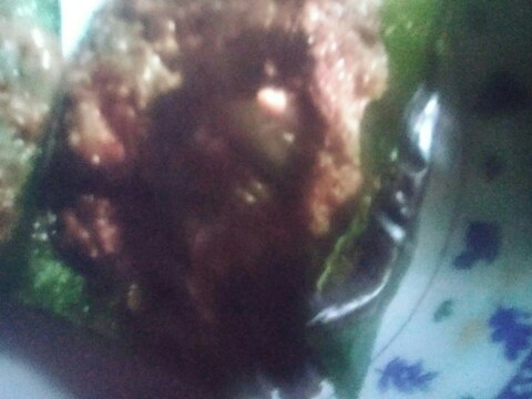 おから入りピーマンの肉詰め